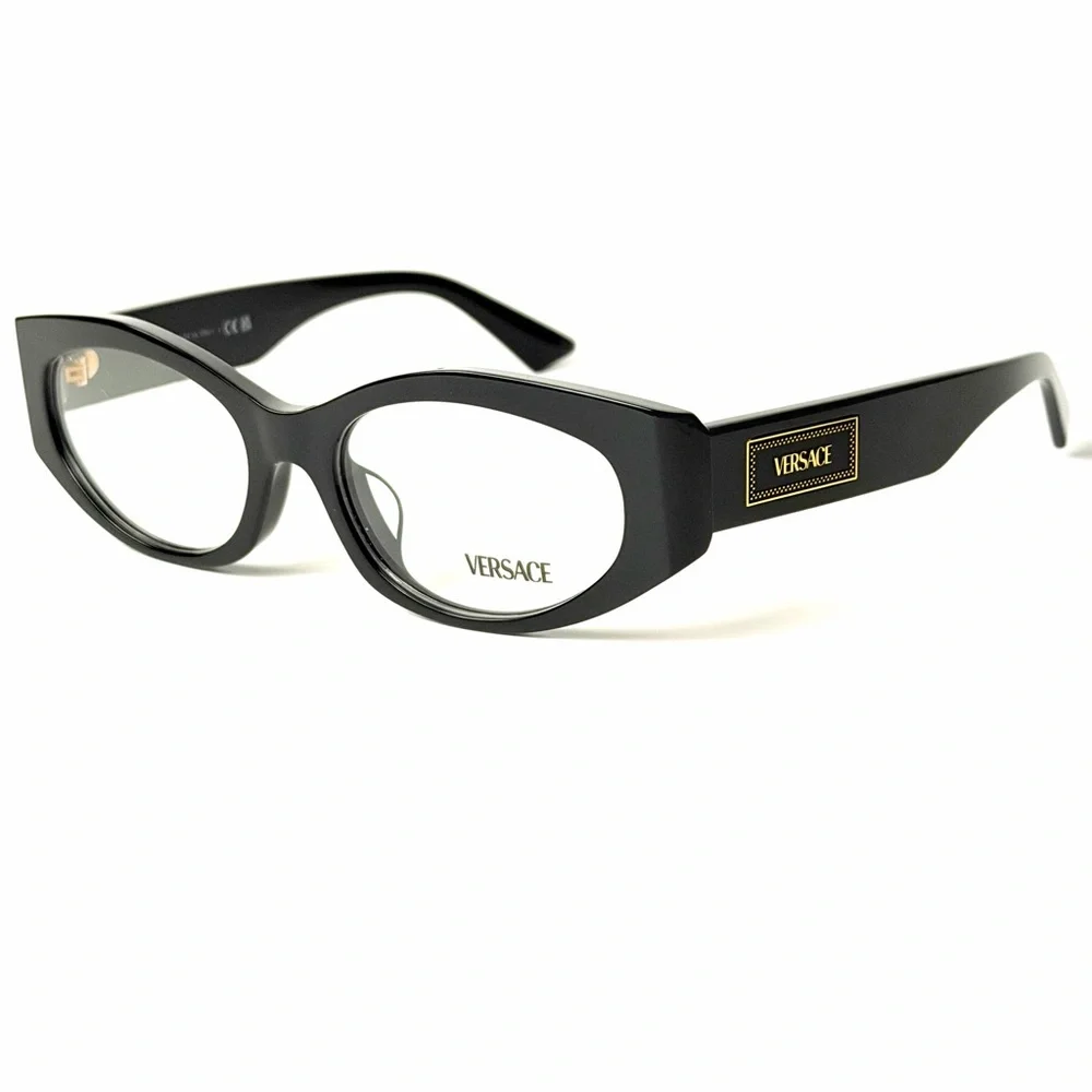 Versace Mod. 3369 GB1 Eyeglasses Black New Authentic 3369F